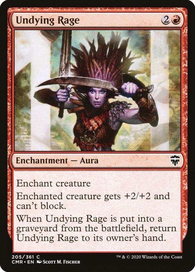 Undying Rage 205 (Commander Legends)  | Chromatic Games