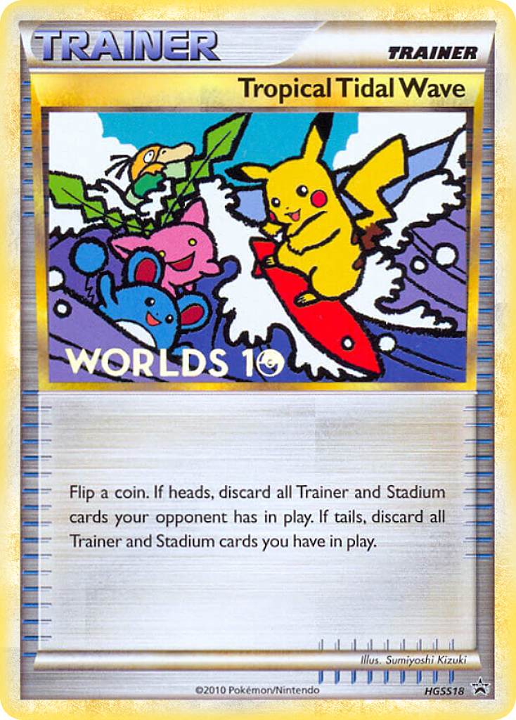 Tropical Tidal Wave (HGSS18) [HeartGold & SoulSilver: Black Star Promos] | Chromatic Games