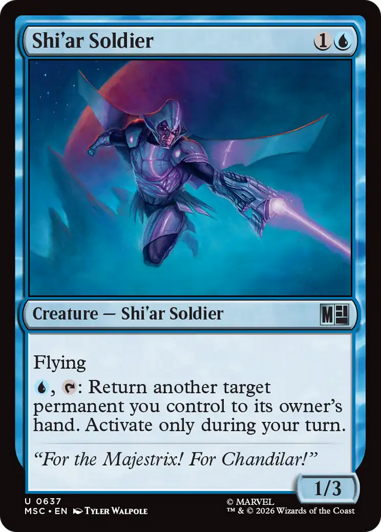 Shi'ar Soldier [Marvel Super Heroes Commander] | Chromatic Games