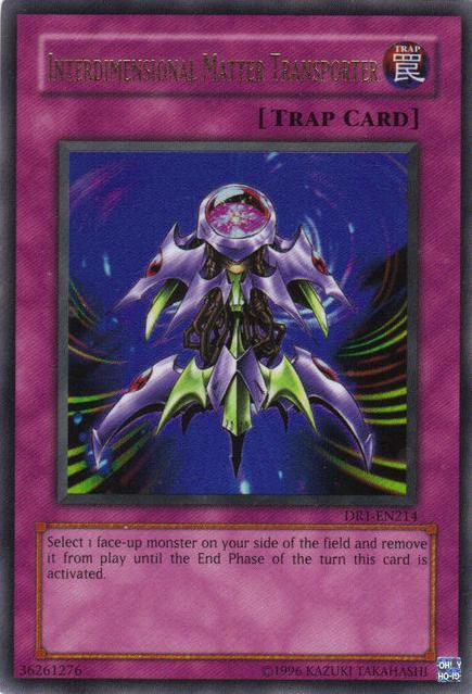 Interdimensional Matter Transporter [DR1-EN214] Ultra Rare | Chromatic Games