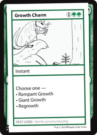 Growth Charm (2021 Edition) [Mystery Booster Playtest Cards] | Chromatic Games