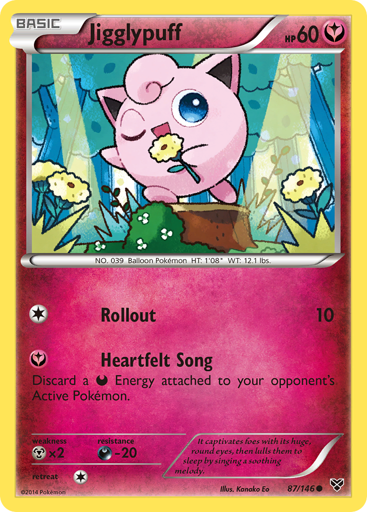 Jigglypuff (87/146) [XY: Base Set] | Chromatic Games