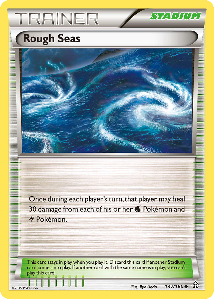 Rough Seas (137/160) [XY: Primal Clash] | Chromatic Games