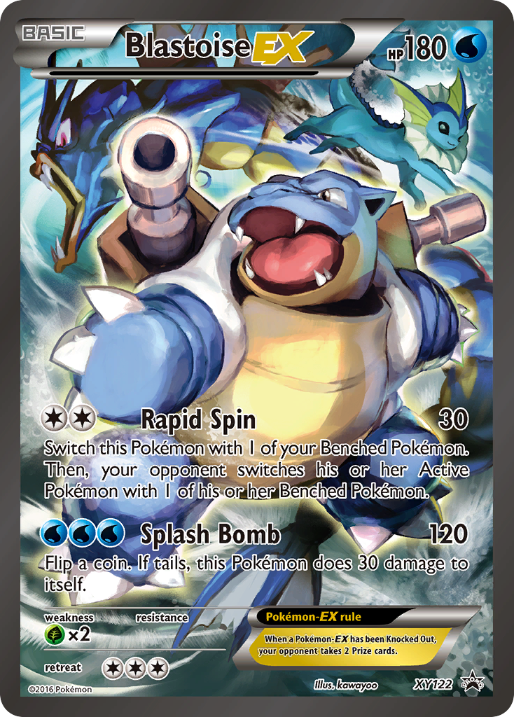 Blastoise EX (XY122) [XY: Black Star Promos] | Chromatic Games