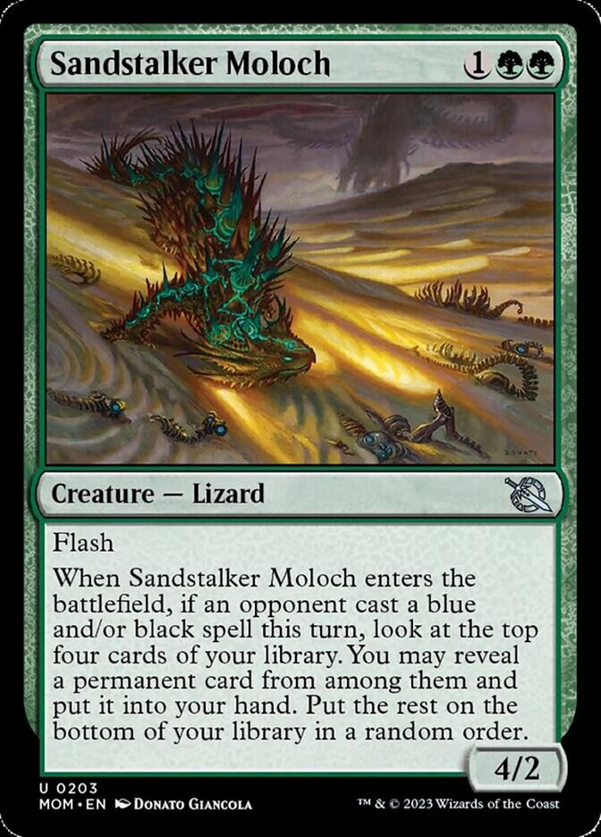 Sandstalker Moloch [March of the Machine] | Chromatic Games