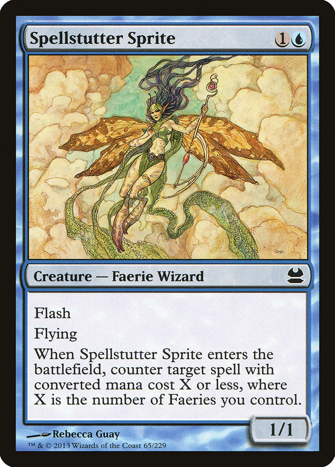 Spellstutter Sprite 65/229 (Modern Masters)  | Chromatic Games