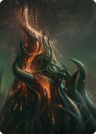 Copperline Gorge Art Card [Phyrexia: All Will Be One Art Series] | Chromatic Games