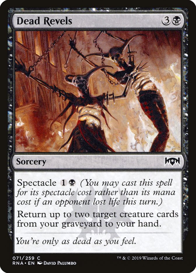 Dead Revels 71/259 (Ravnica Allegiance)  | Chromatic Games