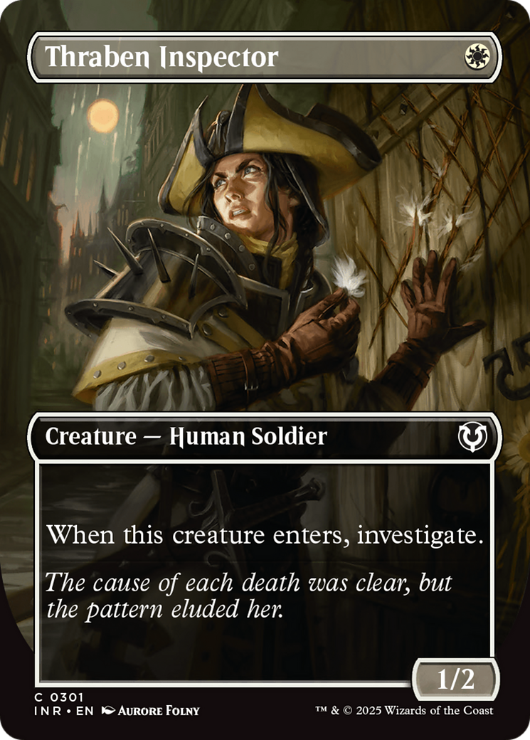 Thraben Inspector (Borderless) [Innistrad Remastered] | Chromatic Games