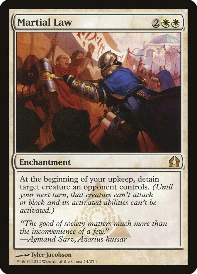 Martial Law 14/274 (Return to Ravnica)  | Chromatic Games