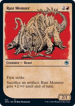 Rust Monster Showcase 321 (Adventures in the Forgotten Realms)  | Chromatic Games