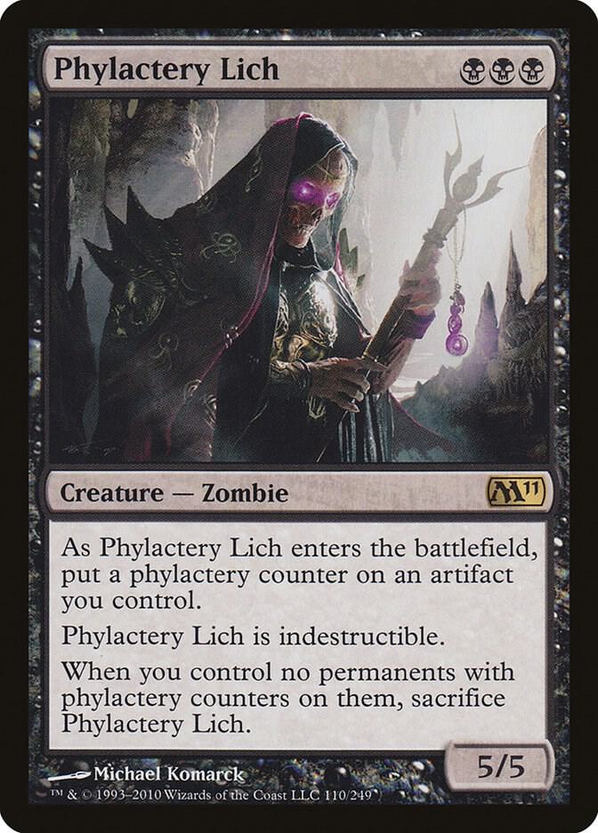 Phylactery Lich 110/249 (Magic 2011 (M11))  | Chromatic Games