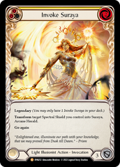 Invoke Suraya // Suraya, Archangel of Knowledge [DYN212] (Dynasty)  Cold Foil | Chromatic Games