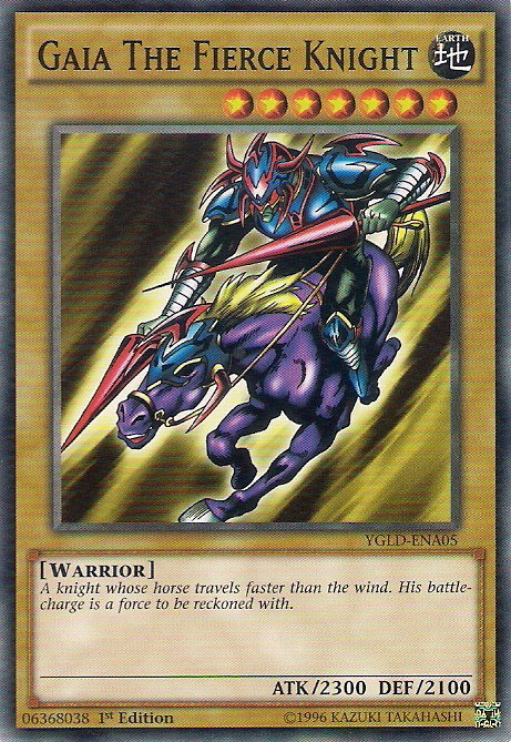 Gaia The Fierce Knight [YGLD-ENA05] Common | Chromatic Games