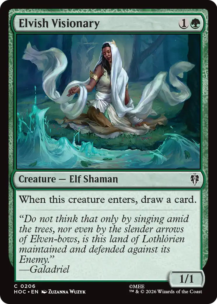 Elvish Visionary [The Hobbit: Eternal-Legal] | Chromatic Games