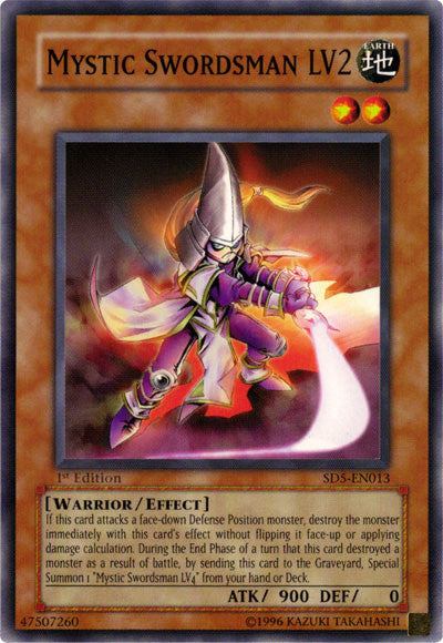 Mystic Swordsman LV2 [SD5-EN013] Common | Chromatic Games