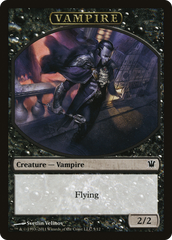 Vampire (0007) // Vampire (0008) Double-Sided Token [Innistrad Remastered Tokens] | Chromatic Games