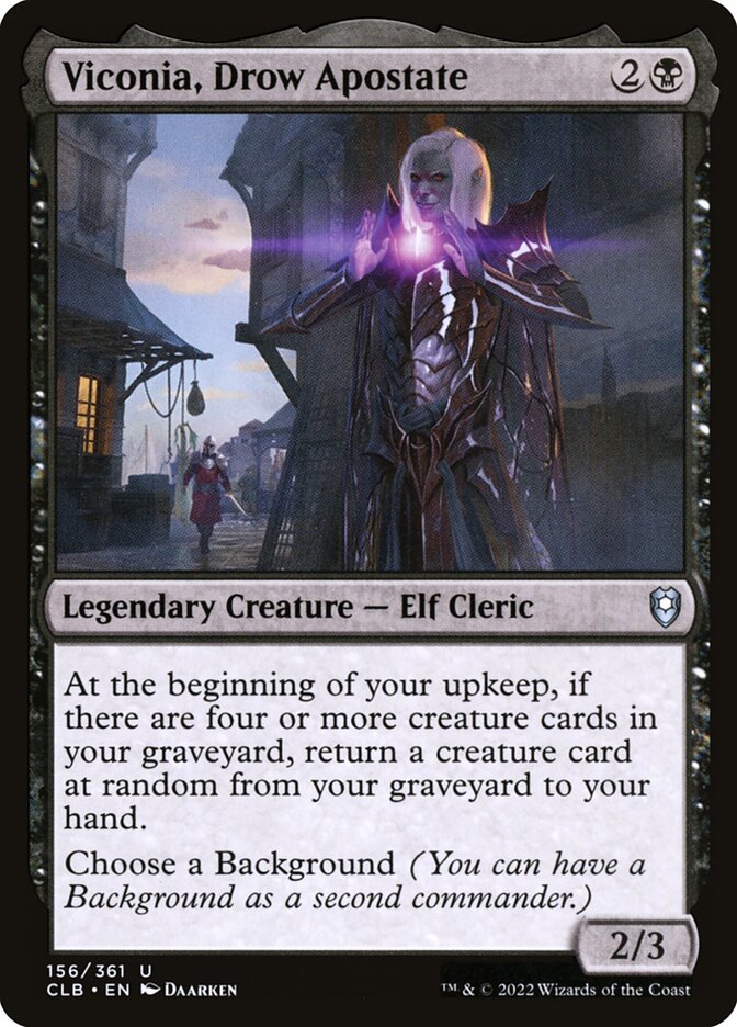 Viconia, Drow Apostate 156 (Commander Legends: Battle for Baldur's Gate)  | Chromatic Games