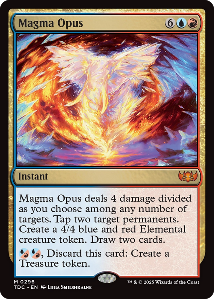 Magma Opus [Tarkir: Dragonstorm Commander] | Chromatic Games