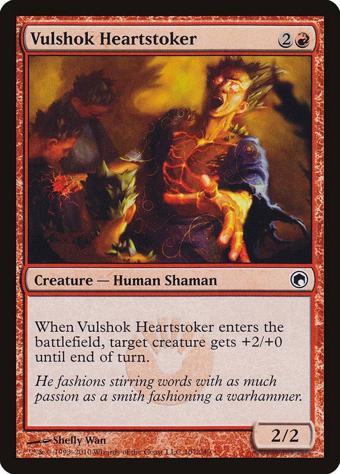 Vulshok Heartstoker 107/249 (Scars of Mirrodin)  | Chromatic Games