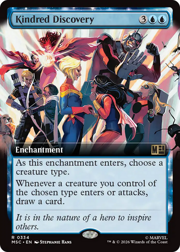 Kindred Discovery (Extended Art) [Marvel Super Heroes Commander] | Chromatic Games
