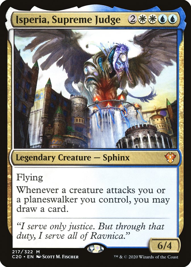 Isperia, Supreme Judge 217/322 (Commander 2020)  | Chromatic Games