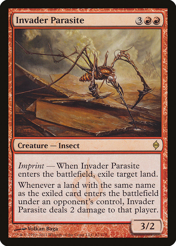 Invader Parasite 87/175 (New Phyrexia)  | Chromatic Games