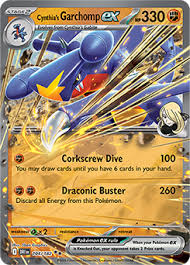 Cynthia's Garchomp ex (104/182) [Scarlet & Violet: Destined Rivals] | Chromatic Games