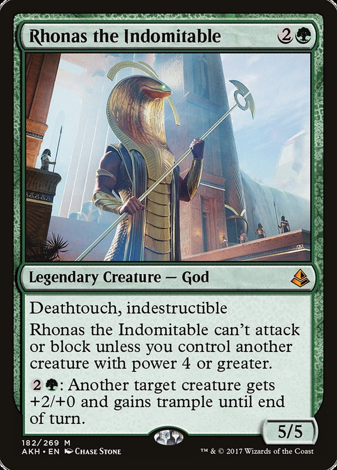 Rhonas the Indomitable 182/269 (Amonkhet)  - Foil | Chromatic Games