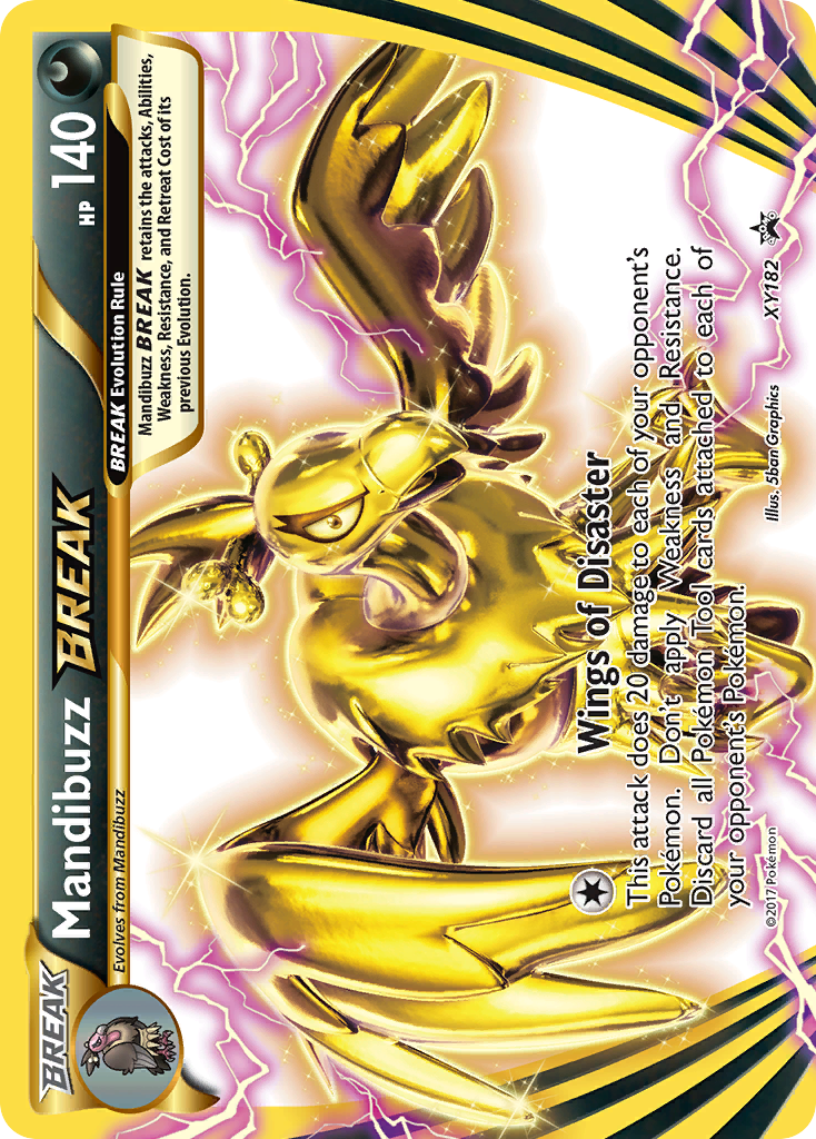 Mandibuzz BREAK (XY182) [XY: Black Star Promos] | Chromatic Games