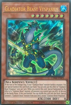 Gladiator Beast Vespasius [CHIM-ENSP1] Ultra Rare | Chromatic Games