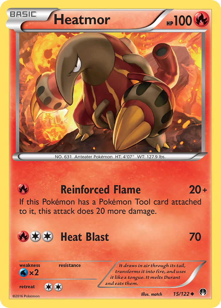 Heatmor (15/122) [XY: BREAKpoint] | Chromatic Games