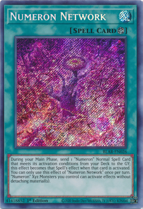 Numeron Network [BLAR-EN026] Secret Rare | Chromatic Games