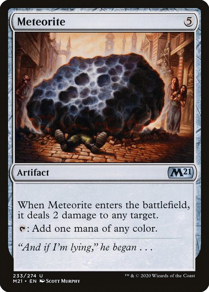 Meteorite 233 (Core Set 2021)  | Chromatic Games