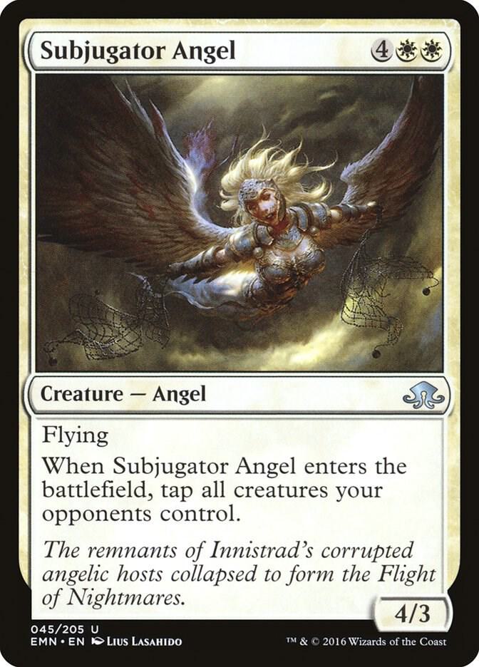 Subjugator Angel 45/205 (Eldritch Moon)  | Chromatic Games