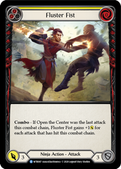 Fluster Fist (Yellow) [U-WTR087] (Welcome to Rathe Unlimited)  Unlimited Rainbow Foil | Chromatic Games