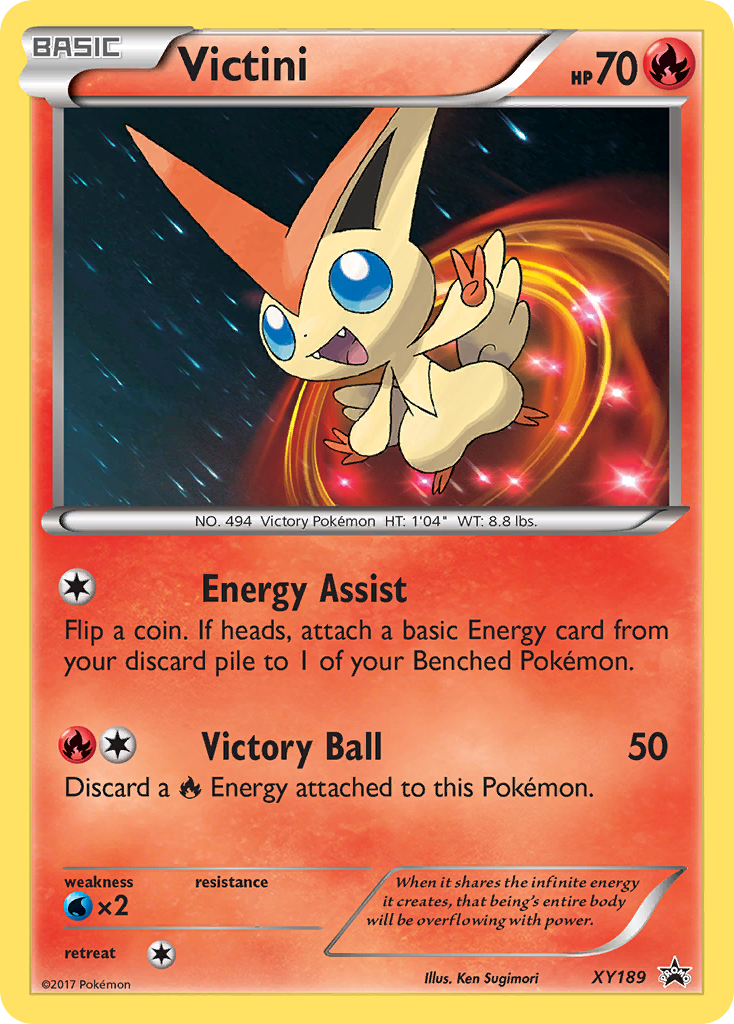 Victini (XY189) [XY: Black Star Promos] | Chromatic Games