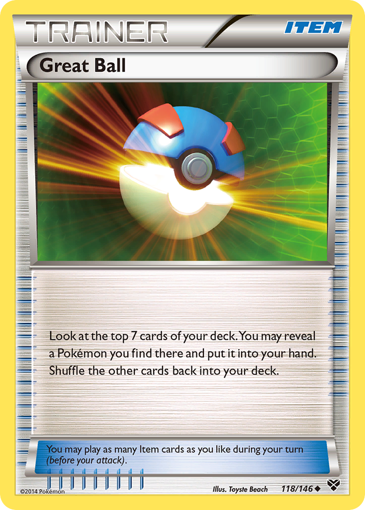 Great Ball (118/146) [XY: Base Set] | Chromatic Games