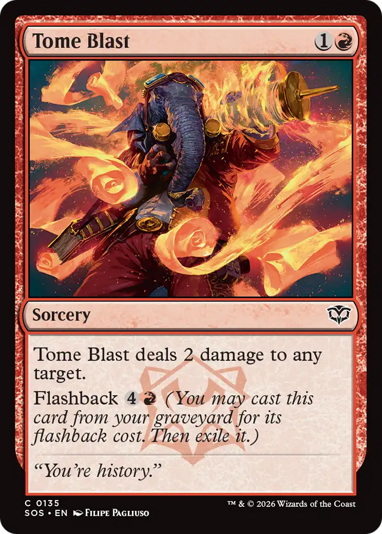 Tome Blast [Secrets of Strixhaven] | Chromatic Games