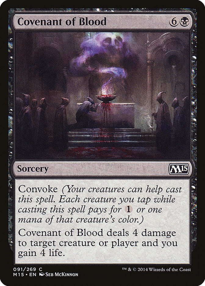 Covenant of Blood 91/269 (Magic 2015 (M15))  | Chromatic Games