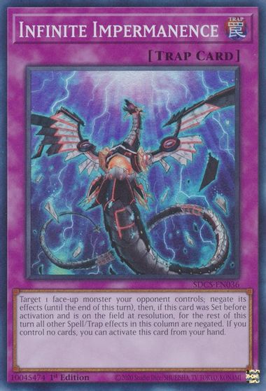 Infinite Impermanence [SDCS-EN036] Super Rare | Chromatic Games