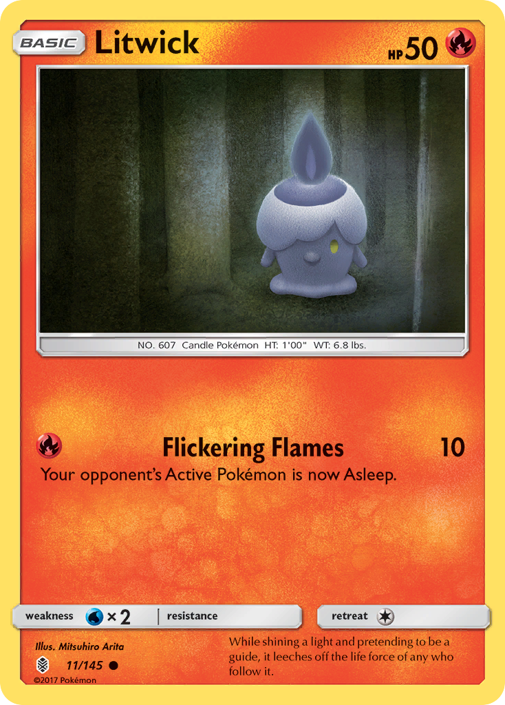 Litwick (11/145) [Sun & Moon: Guardians Rising] | Chromatic Games