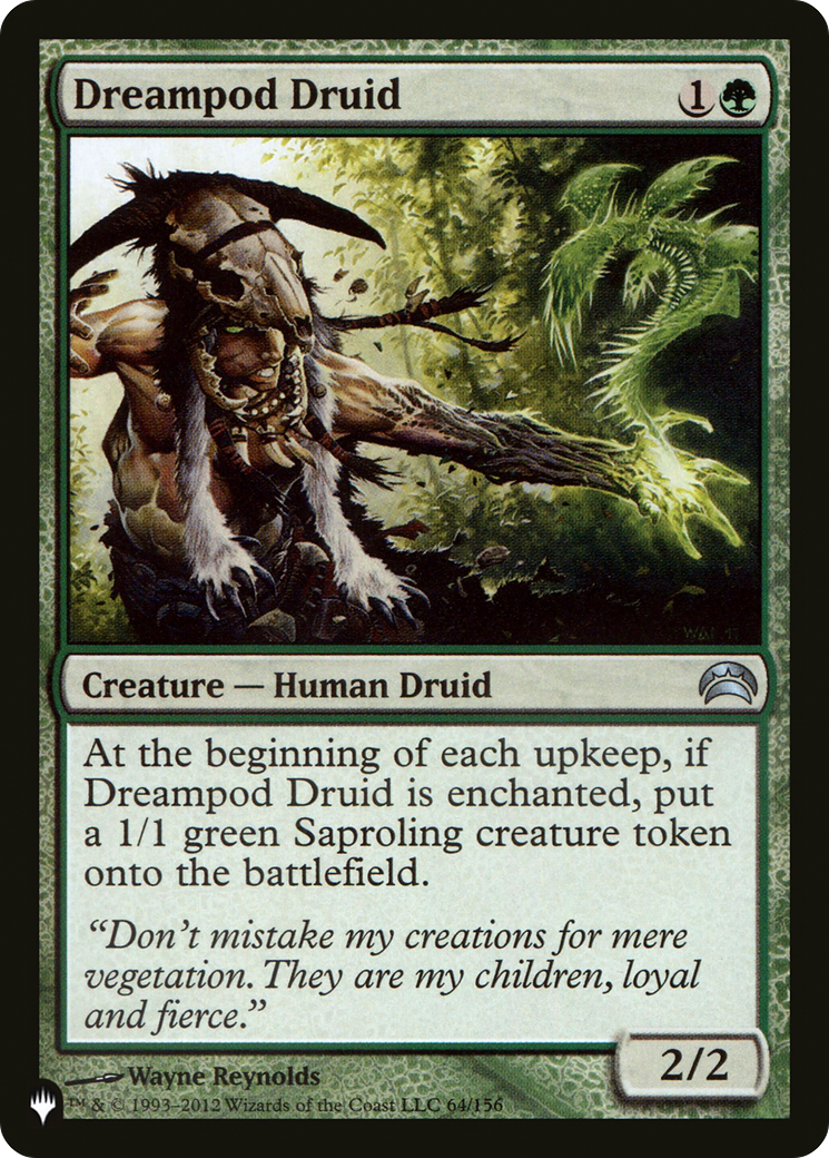 Dreampod Druid [The List Reprints] | Chromatic Games