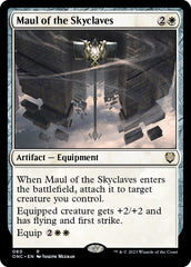 Maul of the Skyclaves [Phyrexia: All Will Be One Commander] | Chromatic Games