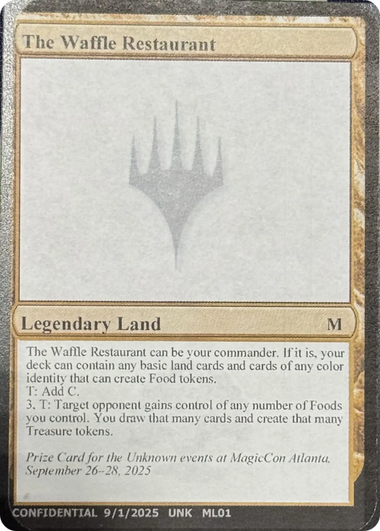 The Waffle Restaurant [Unknown Event] | Chromatic Games