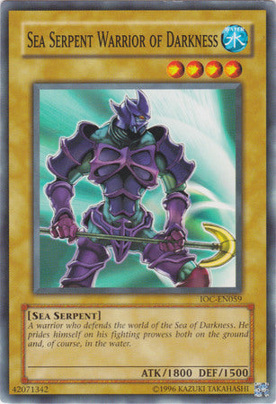 Sea Serpent Warrior of Darkness [IOC-EN059] Common | Chromatic Games
