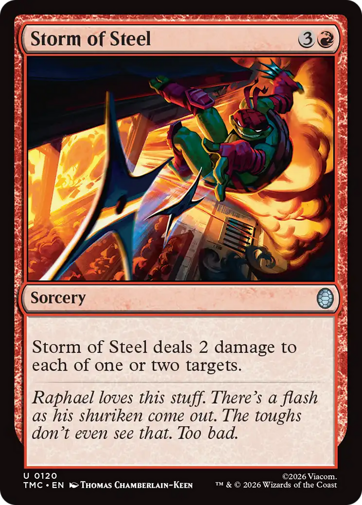 Storm of Steel [Teenage Mutant Ninja Turtles Commander] | Chromatic Games