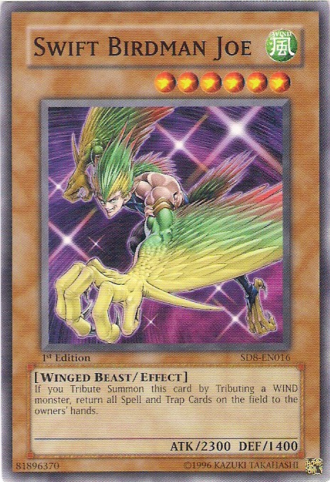 Swift Birdman Joe [SD8-EN016] Common | Chromatic Games