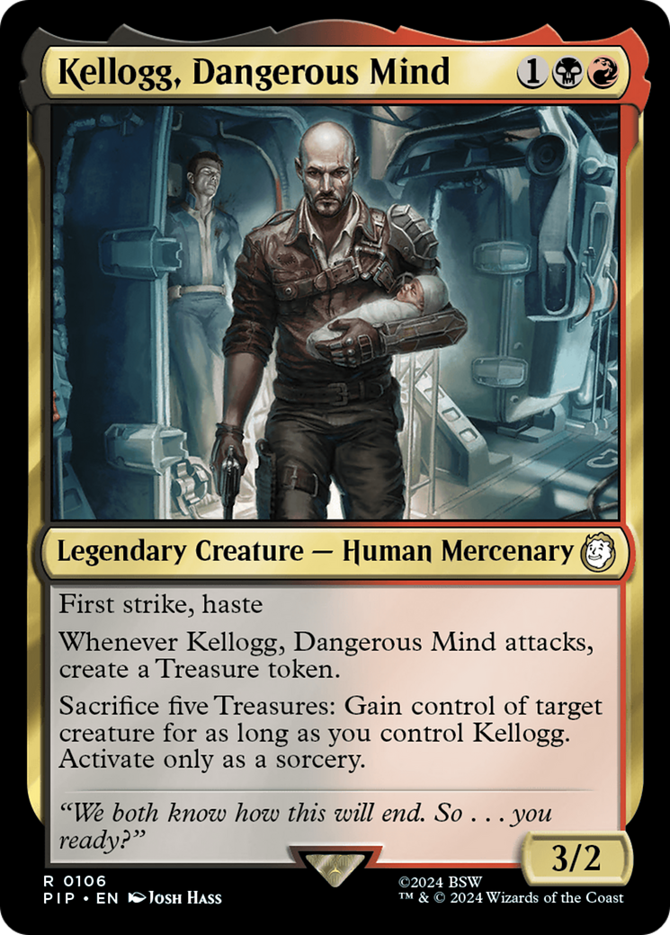 Kellogg, Dangerous Mind [Fallout] | Chromatic Games