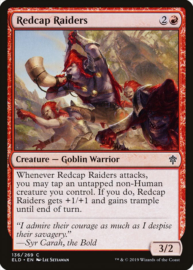 Redcap Raiders 136/269 (Throne of Eldraine)  - Foil | Chromatic Games